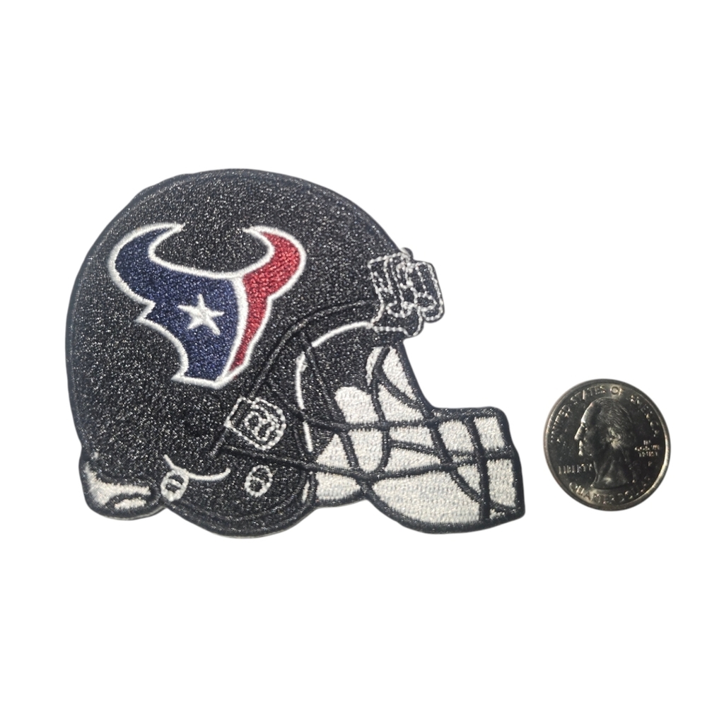 Houston Texans Football Helmet Iron On Patch NFL